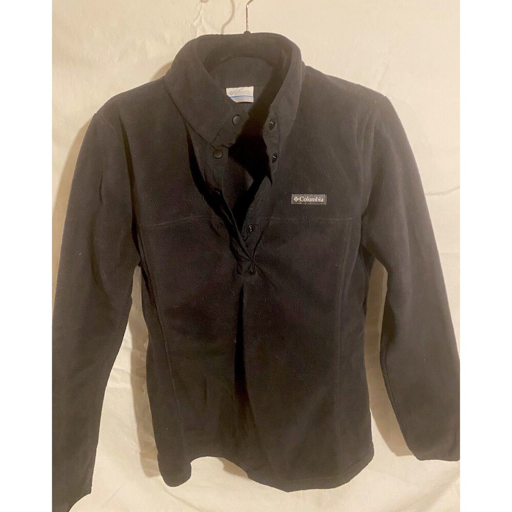 Columbia Women's Size Medium Half Snap Fleece Pullover Top